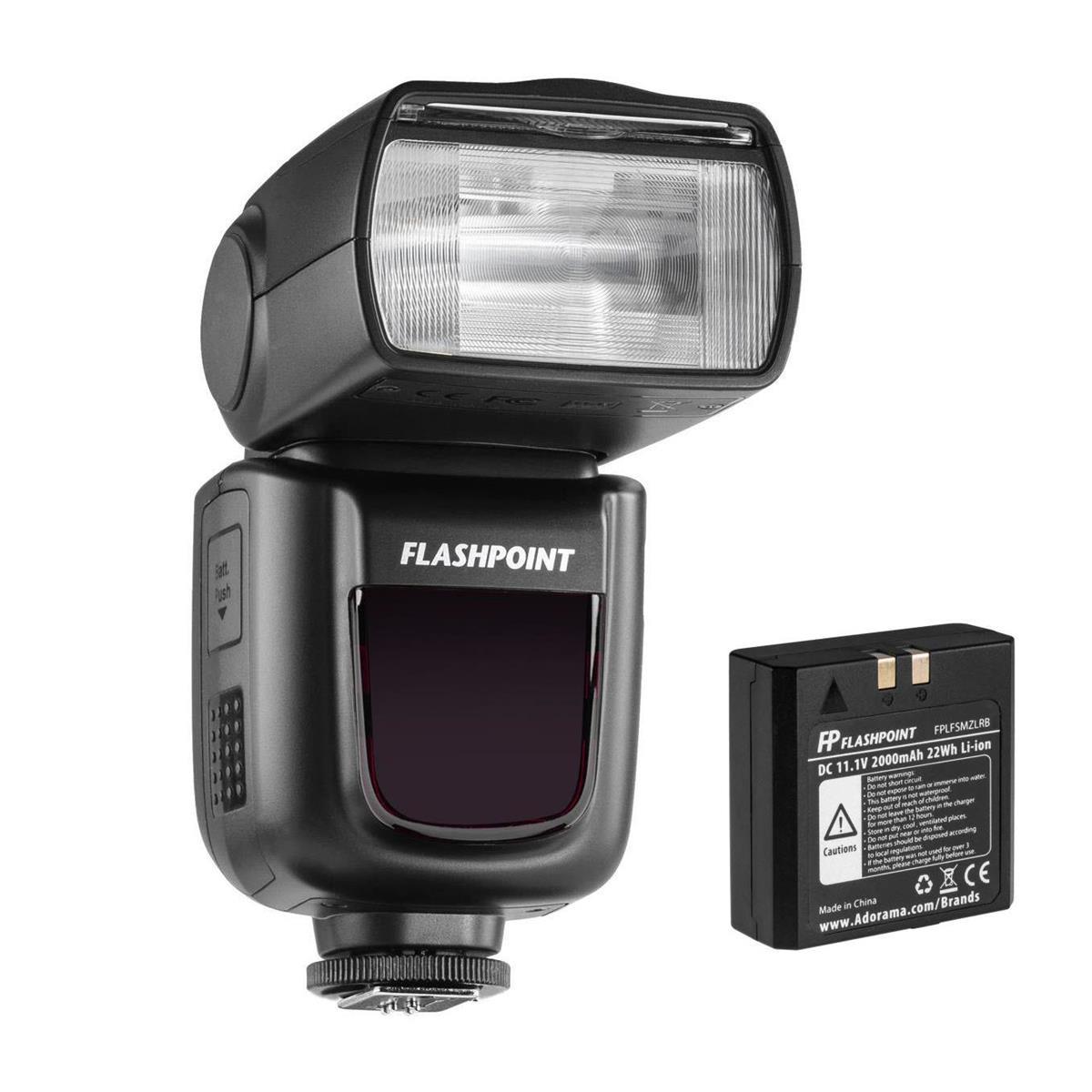 Flashpoint Zoom Li-on R2 TTL On-Camera Flash Speedlight $125.1