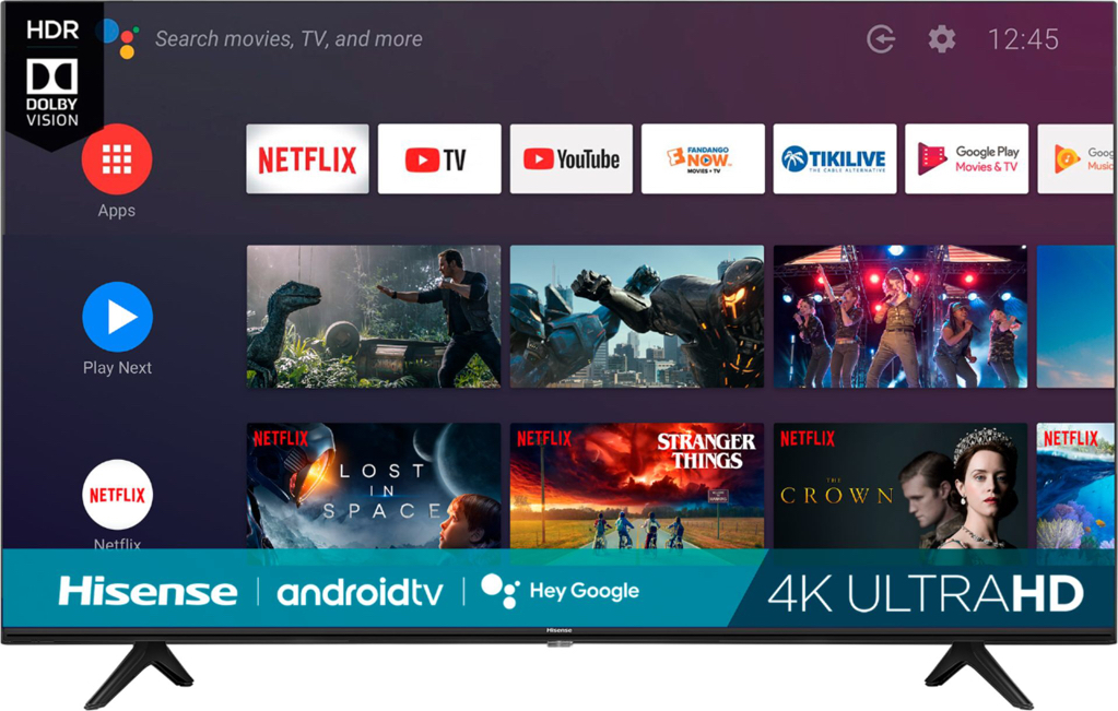 Hisense 65" Class H6510G Series LED 4K UHD Smart Android TV 65H6510G