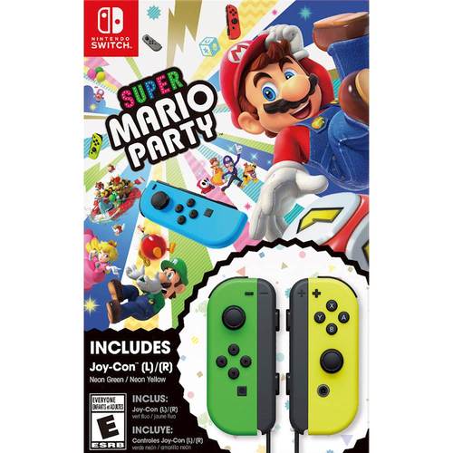 Super Mario Party™ Neon Green/Neon Yellow Joy-Con™ Bundle in store only for $99 YMMV B&M