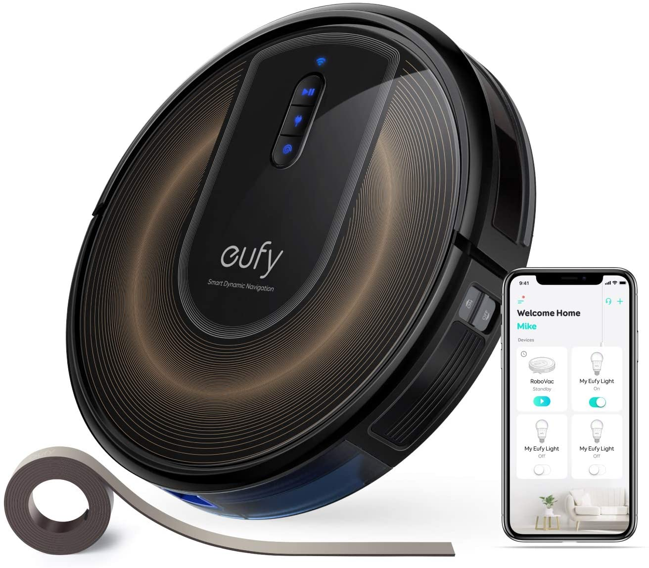 $250 Amazon.com - eufy by Anker, RoboVac G30 Edge, Robot Vacuum with Smart Dynamic Navigation 2.0, 2000Pa Suction, Wi-Fi, Boundary Strips, for Carpets and Hard Floors. -