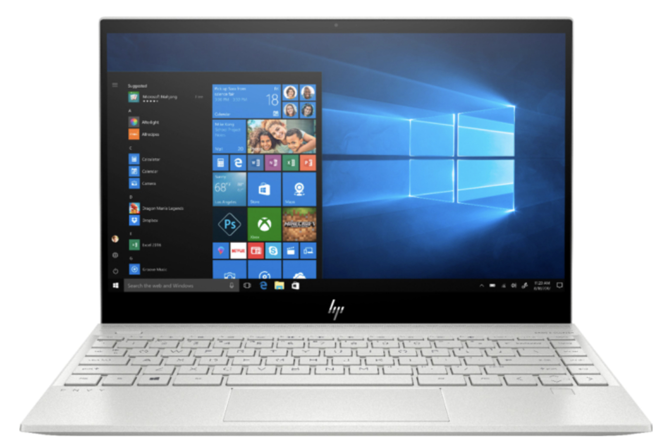 HP - ENVY 13.3" 4K Ultra HD Touch-Screen Laptop - Intel Core i7 - 8GB Memory - 512GB SSD $699.99