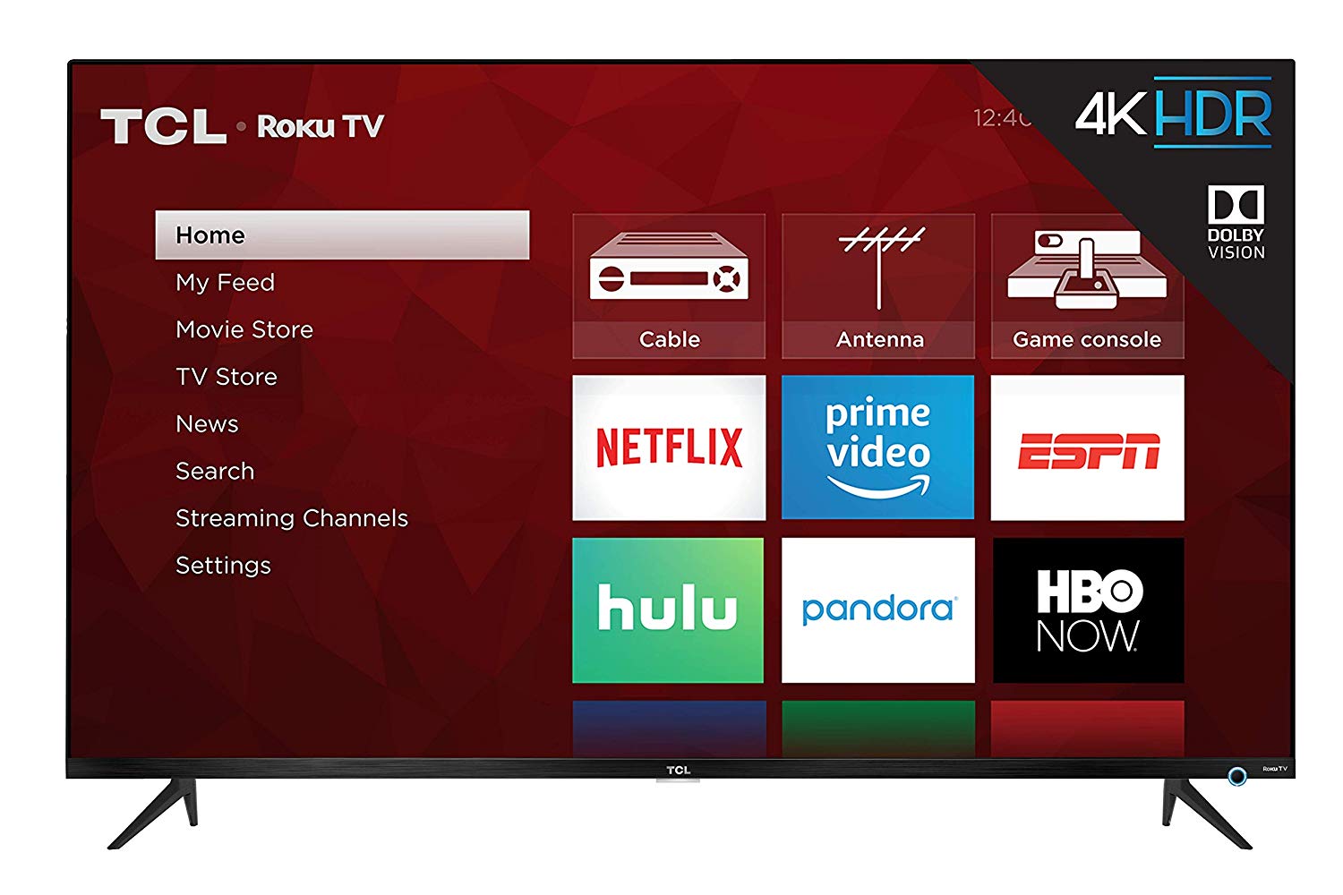 TCL 65" Class 5-Series 4K UHD Dolby Vision HDR Roku Smart TV - 65S525 $499