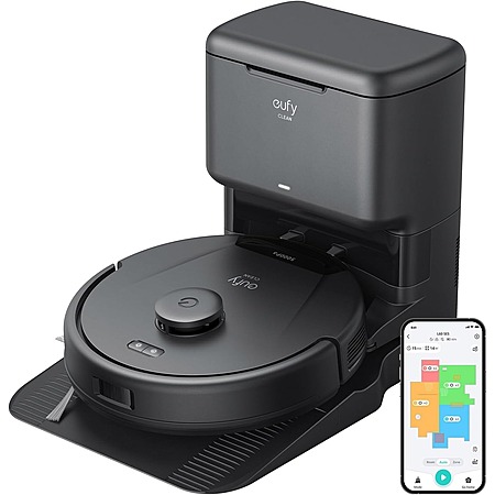 Cert. Refurb：eufy L60 Robot Vacuum with Self Empty Station Hair Detangling 60 Days Hands Free $118.5 + Free Shipping