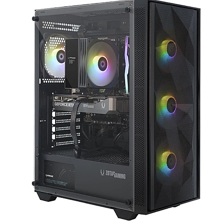 Zotac GAMING MEK AI-Enhanced Gaming PC Desktop Computer - NVIDIA GeForce RTX 5060, AMD Ryzen 5 5500 4.2GHz, 16GB RGB DDR4, 1TB NVME M.2 SSD $900 + Free Shipping