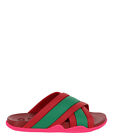 Gucci Womens Rubber Web Striped Sandals $89.99 & Gucci Men's Pursuit Pool Slides $89.99