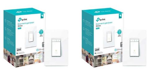 TP-Link (HS220) Kasa Smart Dimmer WiFi Light Switch, 2-Pack $49.99+tax @costco.com