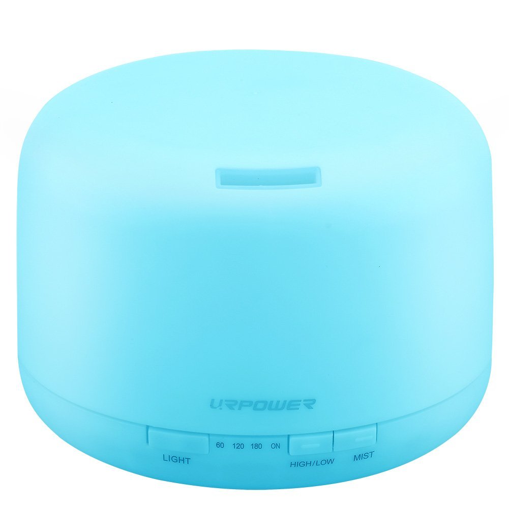 Aromatherapy Essential Oil Diffuser 7 Color Changing LED lamp Humidifier, Auto-shut off $18.19 + Free S&H