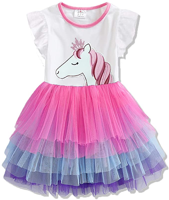 Summer Cotton Tutu Dresses for Girls 3-7 Years Old from $9.09 + FSSS