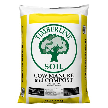 Timberline Cow Compost, 40lb - WM B&M YMMV $1.82