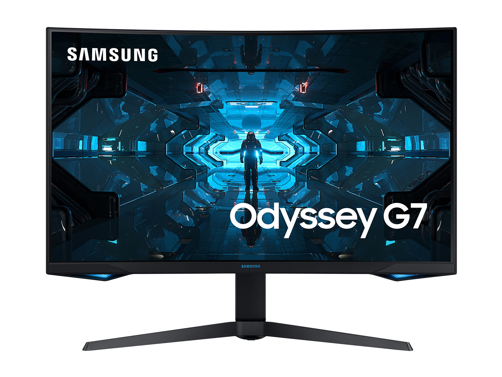 32" Samsung Odyssey G7 Gaming Monitor + Galaxy Buds+ Cosmic Black for $631.78