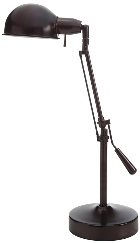 Realspace™ Pharmacy Lamp, 24"H, Aged Bronze $16.93 at Office Depot YMMV