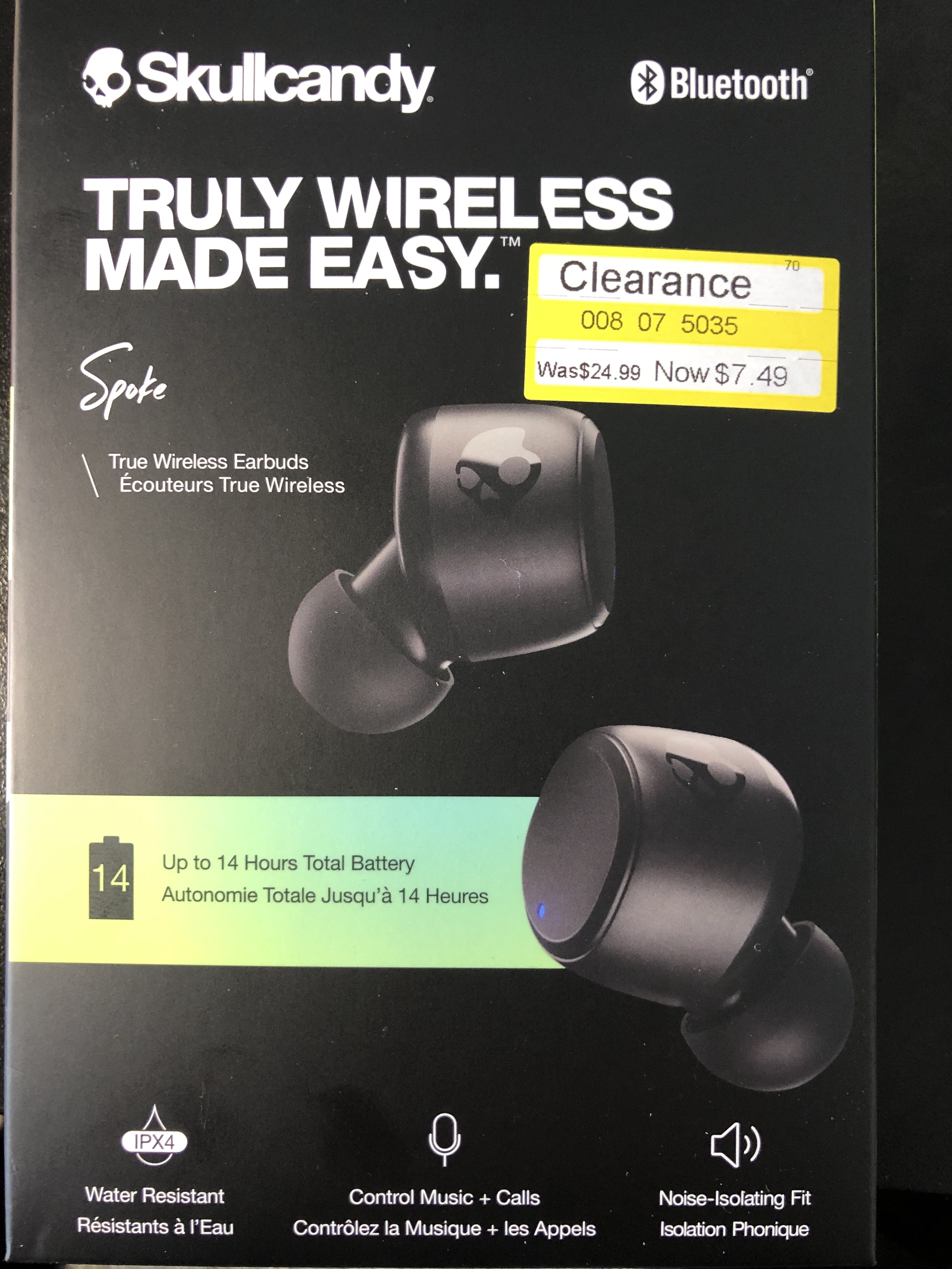 @Target Skullcandy Truly Wireless Earbuds - $7.49 - YMMV