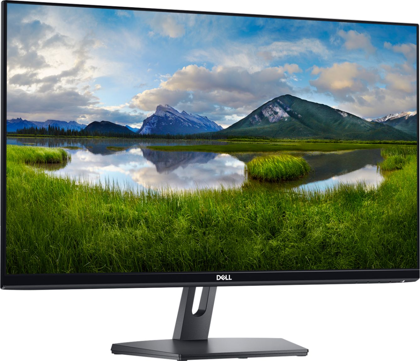 Dell - 27" IPS LED FHD FreeSync Monitor - Piano Black for $149.99 ($50 off from $199.99)
