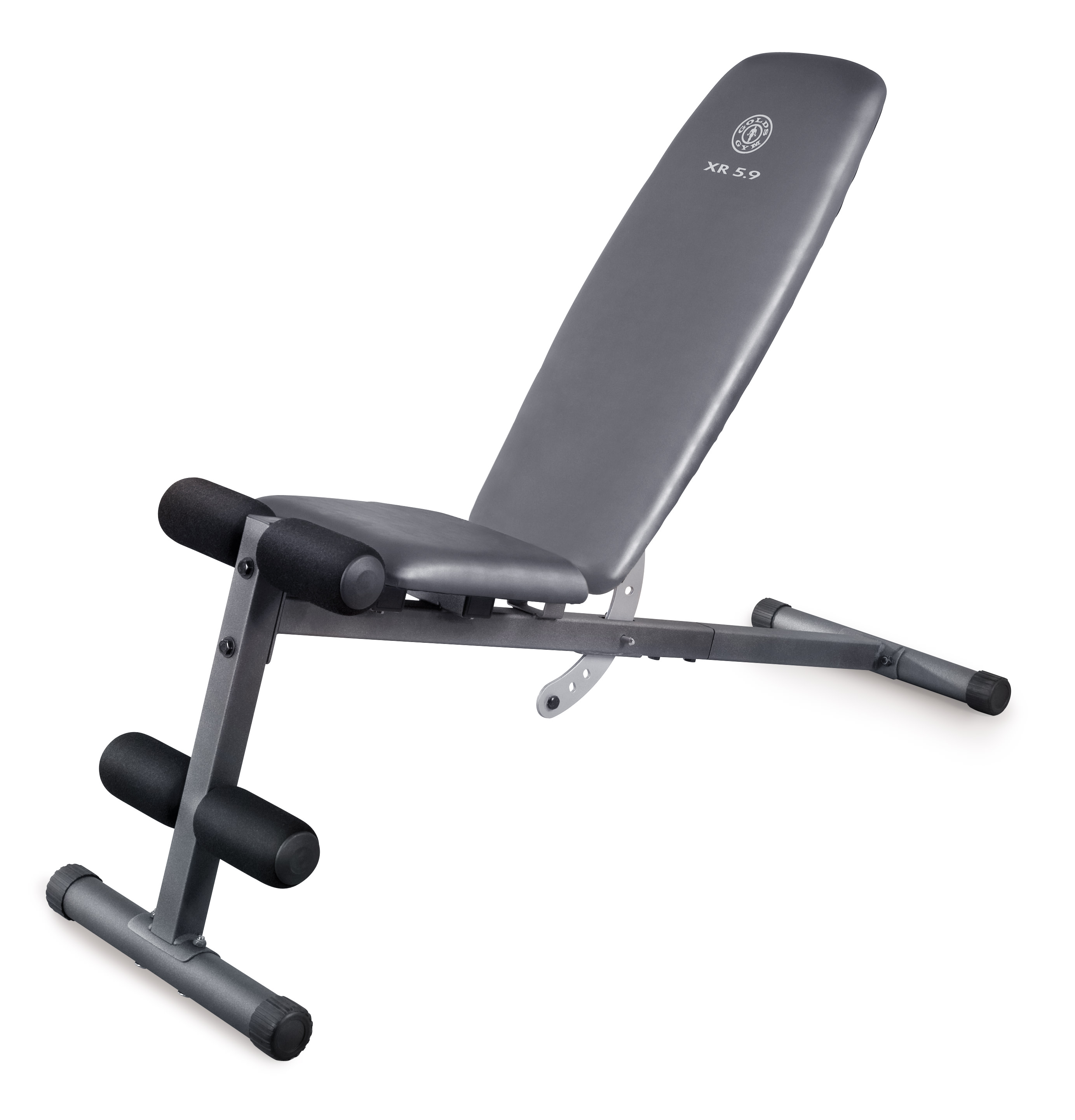 Weider XR 5.9 Adjustable Slant Workout Bench with 4-Roll Leg Lockdown and Exercise Chart (back in Stock) - $49 @ WalMart