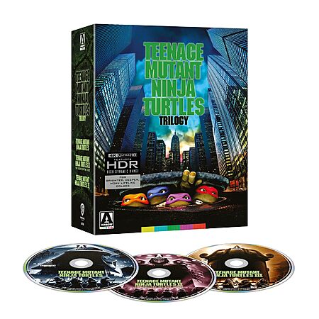 Teenage Mutant Ninja Turtles Trilogy [Limited Edition] - 4K UHD $49.99