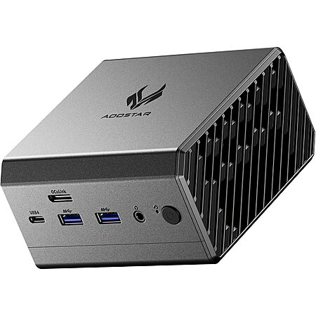 AOOSTAR GT68 Mini PC Gaming - Ryzen 7 Pro 6850H, 16GB LPDDR5 (Soldered ...