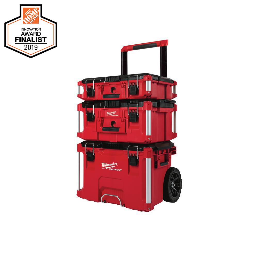 3-Piece Milwaukee Packout Toolbox Kit $129 - B&M Only YMMV