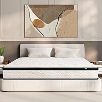MOLBIUS Queen Mattress 10 Inch, Medium Firm Feel Memory Foam - $169.98- Amazon