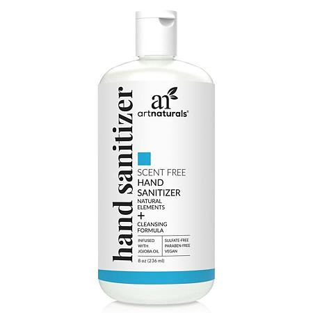 ArtNaturals Unscented Hand Sanitizer (8 oz.), min 3 per order + FS for Plus Members $3.48