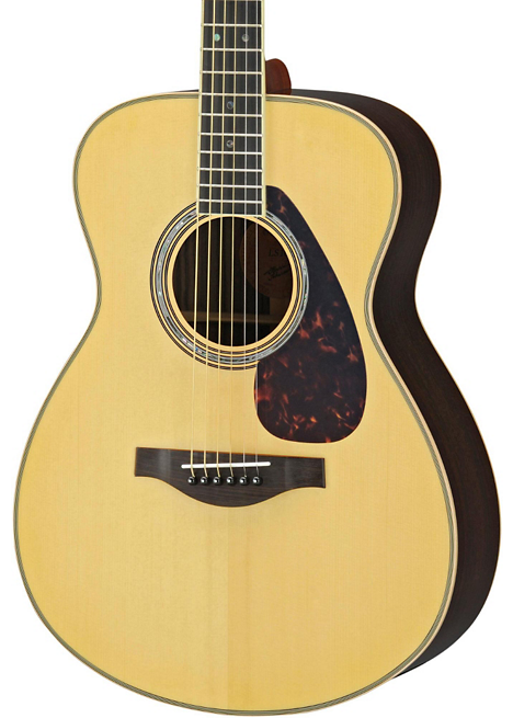 Yamaha LS16R L Series Solid Rosewood/Spruce Concert Acoustic-Electric Guitar Natural $449.99