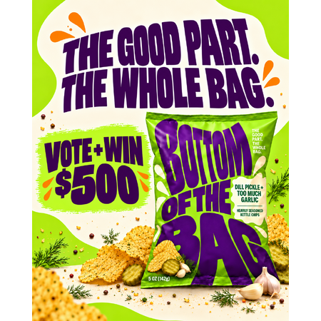 Bottom of the Bag Chips: $500 Amazon Gift Card (18+)