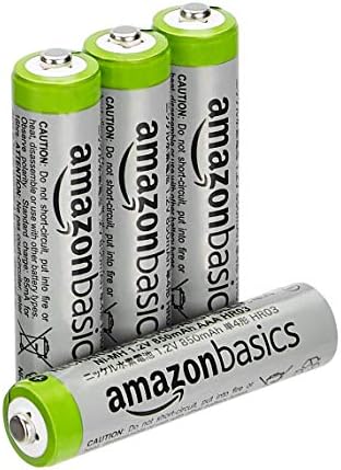 Piles Rechargeables Hama Ready 4 - AAA NiMH 850 MAh - Pack De 2 - Garantie 5 Ans