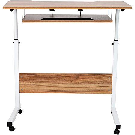 Mind Reader Adjustable Rolling Side Table $36.20 shipped w/ Prime ...