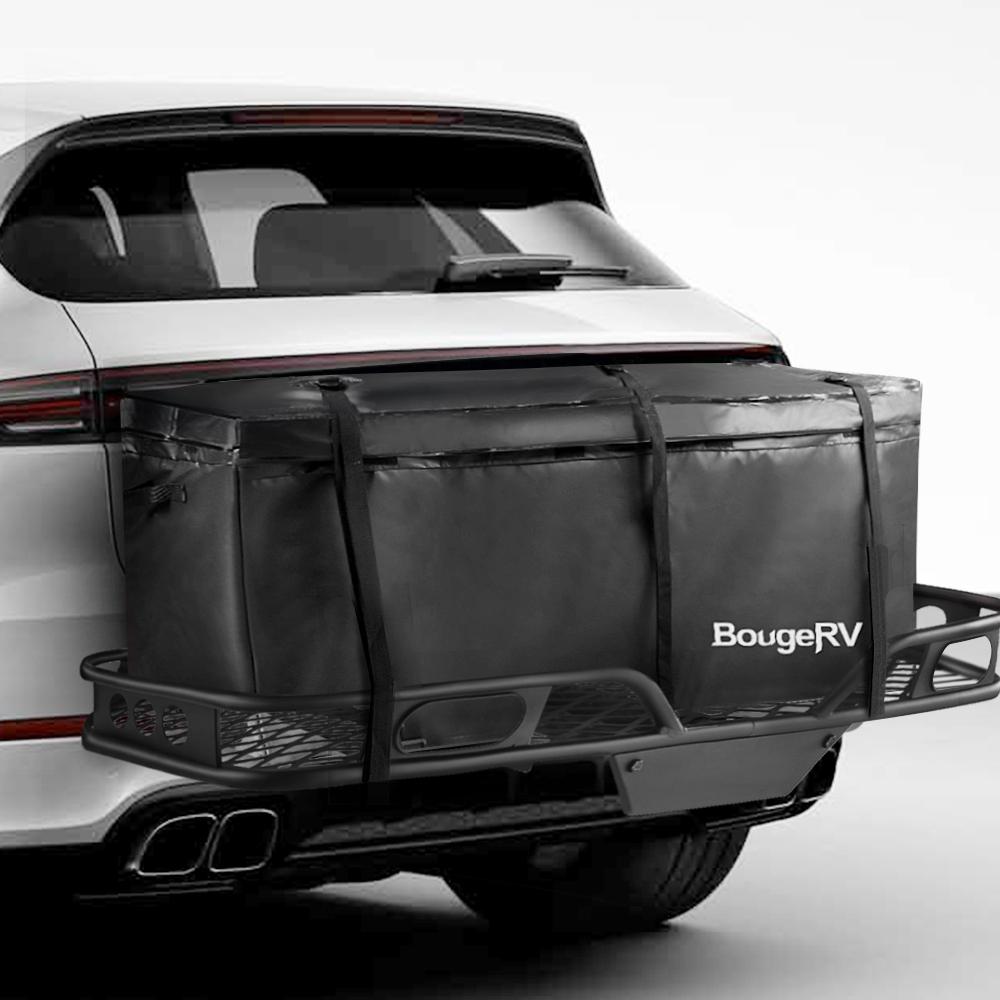 BougeRV Hitch Cargo Carrier Bag Waterproof/Rainproof Hitch Mount Cargo Bag $41.30 Free S/H $41.28
