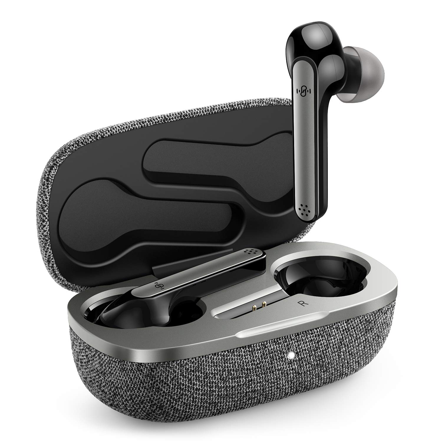 Boltune Bluetooth 5.0 Headphones AptX Deep Bass CVC 8.0 Noise Cancellation IPX8 Waterproof Touch Control with 2 Mics USB-C Quick Charge 42h Playtime $37.99