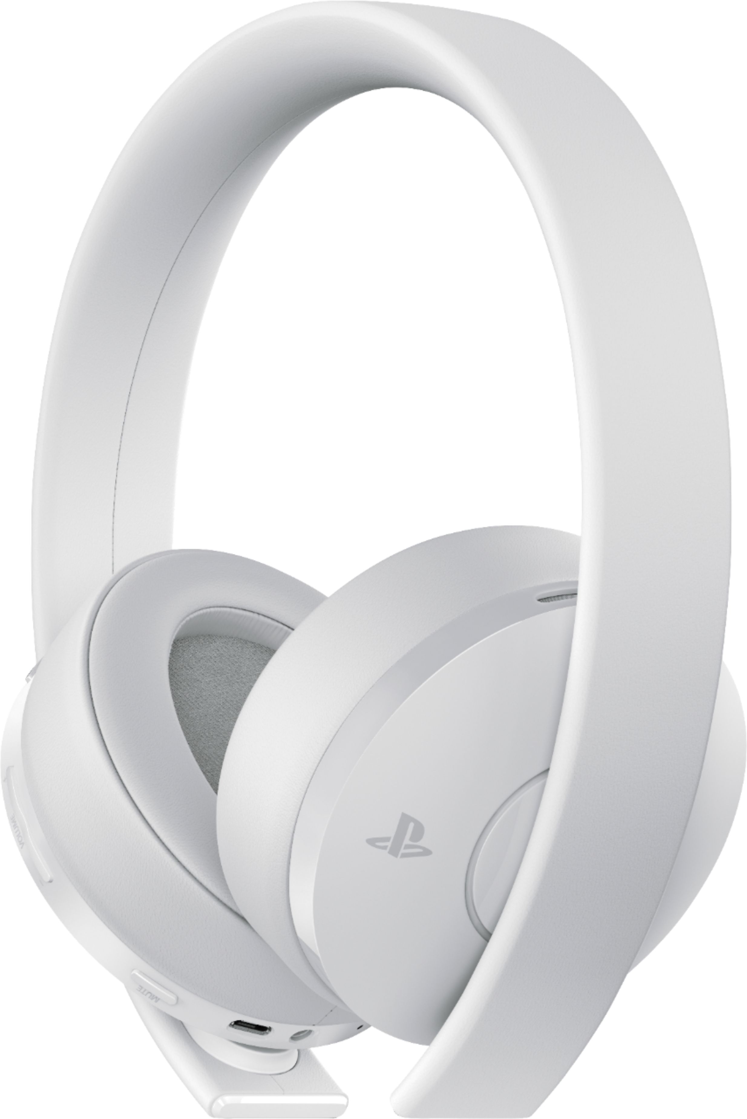 Sony PlayStation 4, Gold Wireless Stereo Headset, White $70