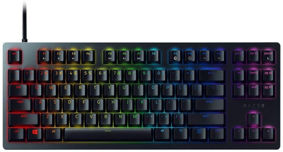 Razer Huntsman Tournament Edition TKL PBT RGB Gaming Keyboard for $90 at Amazon