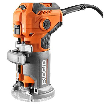 RIDGID 5.5 Amp Corded Compact Router (factory blemished) - $64.99 ...