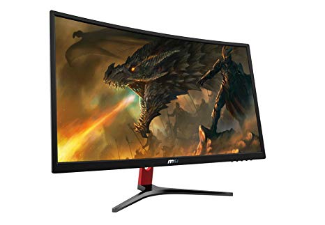 MSI™ Optix G24C 24&quot; Full-HD LCD Gaming Monitor, Curved Screen, OPTIXG24C 144Hz, 1ms response time $139