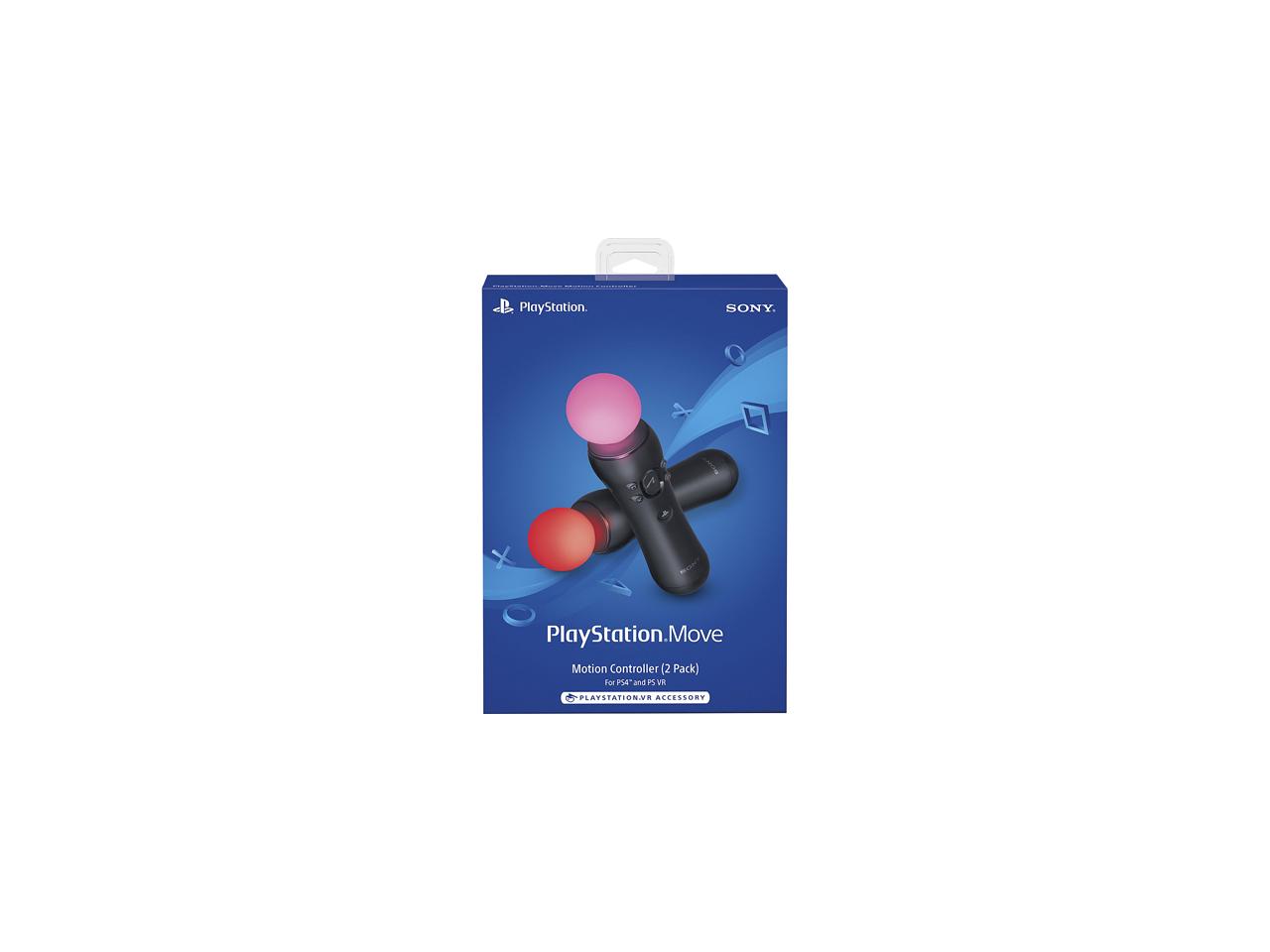 Sony PlayStation Move Motion Controllers - Two Pack include Plantronics Wireless Gaming Headset w/ Purchase - $65.00 [YMMV]