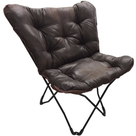 Mainstays Soft Faux-Leather Butterfly Chair $10 In-store