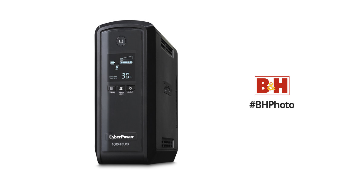 CyberPower CP1000PFCLCD PFC Sinewave UPS System - $119/AC + Free Shipping @ B&H Photo