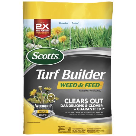 Scotts Weed & Feed with Dandelion Preventer, 15lb bag, 5000sq ft - Reg $29, Clearance $11 - YMMV