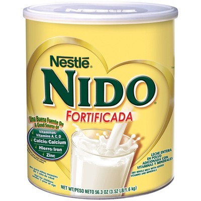 56.3oz Nestle Nido Fortificada Whole Milk Powder $13.69