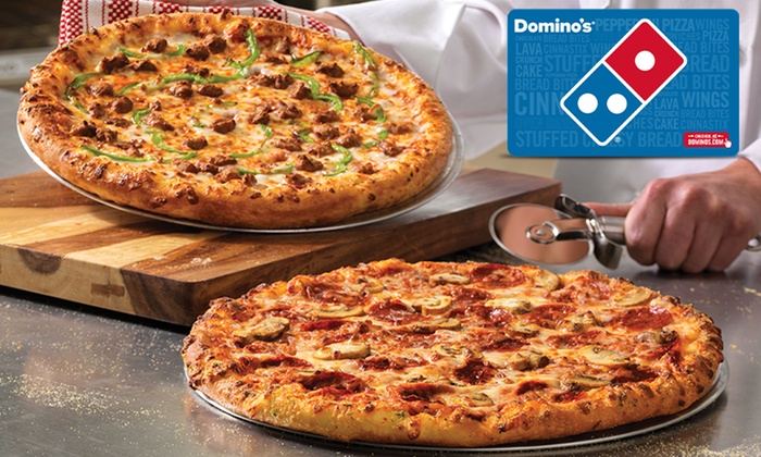 $25 Dominos Gift card for $20 - Group on