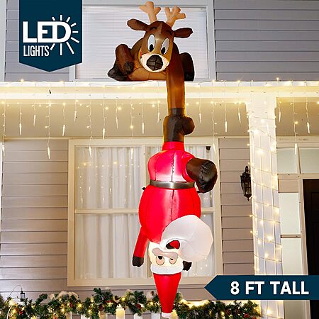 Joiedomi Hanging Christmas Inflatables Decoration, Christmas Inflatable ...