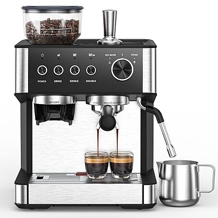 Electactic 20-Bar Espresso Machine w/ Built-In Grinder (CM8031) $260 + Free Shipping