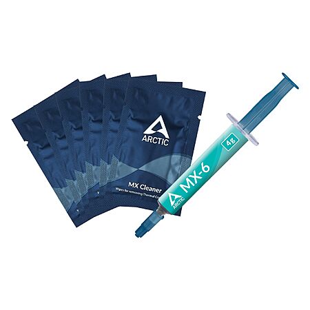 ARCTIC MX-6 (4 g, incl. 6 MX Cleaner) - Ultimate Performance Thermal ...