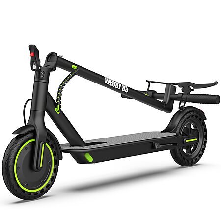WERHY Electric Scooter, 500W/350W Powerful Motor & 19/22 MPH Top Speed, 16/25 Miles Range, Folding E Scooter with Dual Braking for Teens and Adults