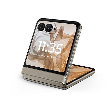 Motorola razr | 2024 | Unlocked | Made for US 8/256GB | 50MP Camera | Beach Sand Open Box – Like New