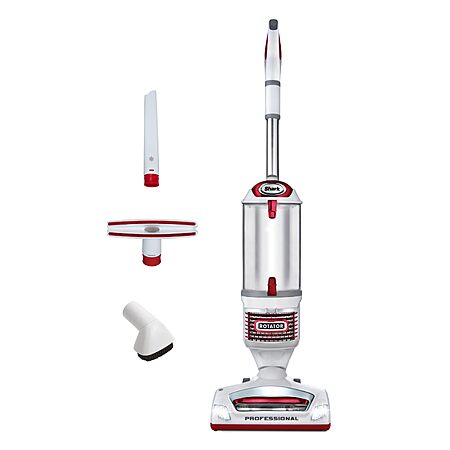 Shark Rotator Lift-Away Upright Vacuum with HEPA Filter, White/Red, NV501