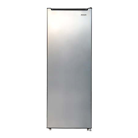 Frigidaire 6.5 Cu. ft. Garage Ready Upright Freezer, Compact Vertical Freezer for Apartments, Garage, Basement, Office, Bulk Storage, Platinum Silver
