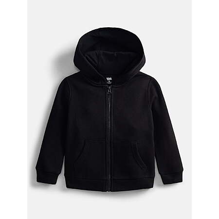 Wonder Nation Baby and Toddler Fleece Zip Up Hoodie, Sizes 0M-5T