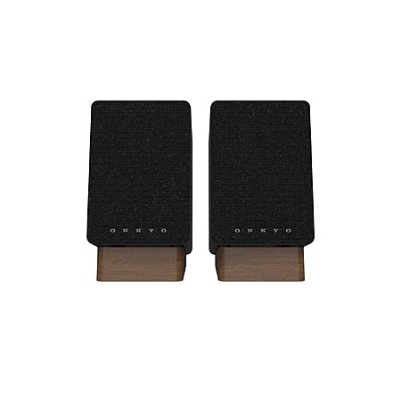 Onkyo Creator Series GX-10DB Powered Speakers, Black - 3" woofer, USB/C, line/Phono, Optical Ports and Bluetooth 5.3 LE Audio connectivity