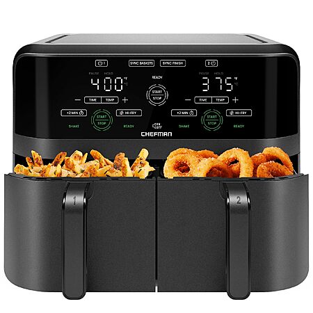 Chefman Dual Basket Air Fryer