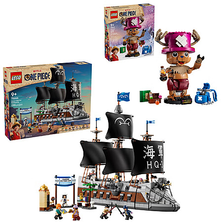 LEGO Netflix ONE PIECE: 1705-Pc Garp's Marine Battleship + 577-Pc Tony Tony Chopper $159.95 (Costco Members) + Free S&H